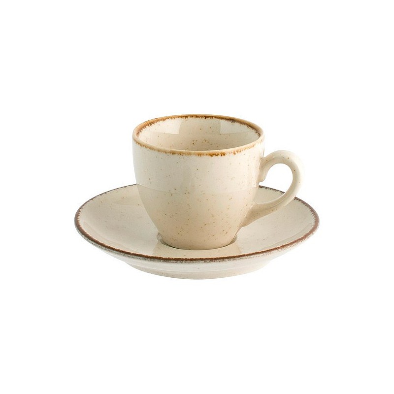 Compra Taza porcelana pearl con plato surtido cafe NON 9000559 al mejor precio