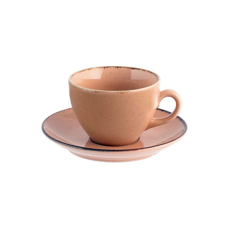 Compra Taza porcelana pearl con plato surtido 22,7 cl te NON 9000561 al mejor precio