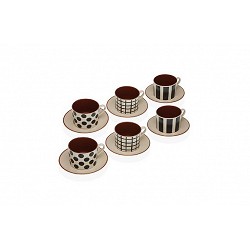 Taza te con plato stone set...