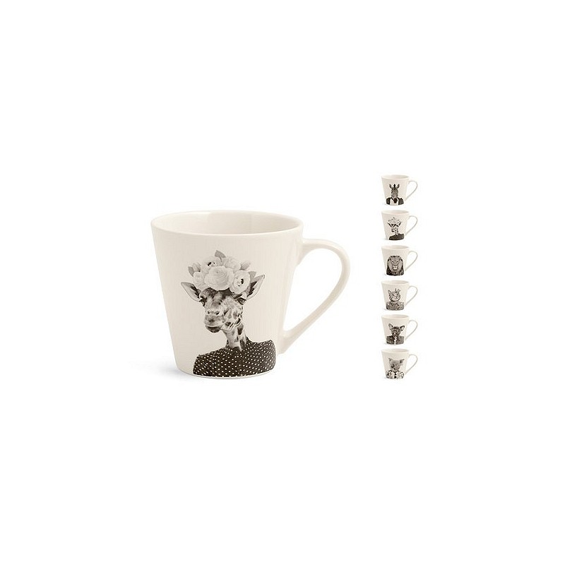 Compra Taza te new bone china animals (display) 20,5 cl - te NON 8745362 al mejor precio