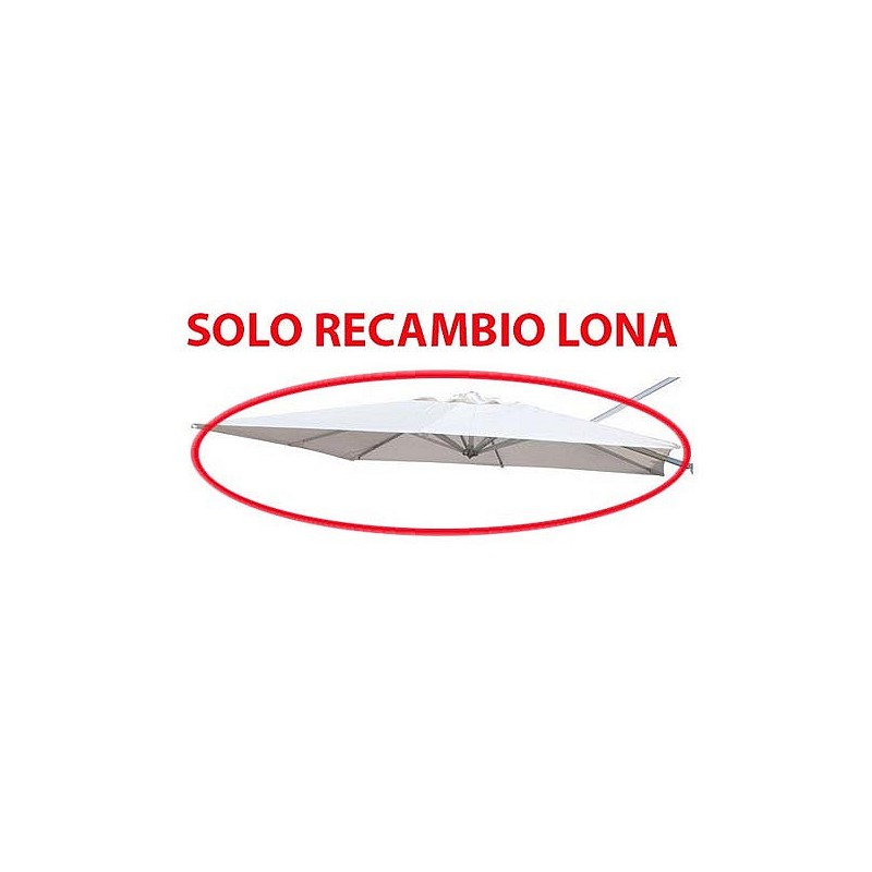 Compra Tela recambio parasol excentrico 9635527 arena QFPLUS COVER FOR ROMA 503 al mejor precio