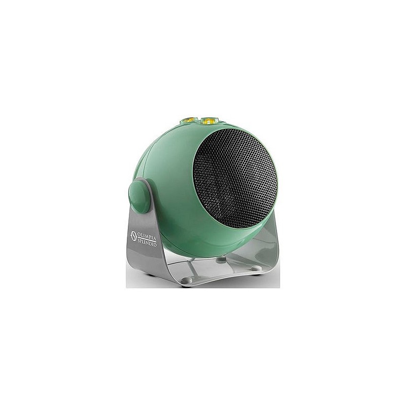 Compra Termoventilador ceramico design inclinable 1800w verde OLIMPIA SPLENDID 99404 al mejor precio