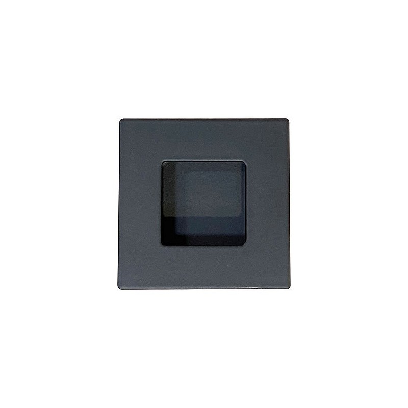 Compra Tirador mueble cuadrado 50x50 mm negro MICEL 22127 al mejor precio