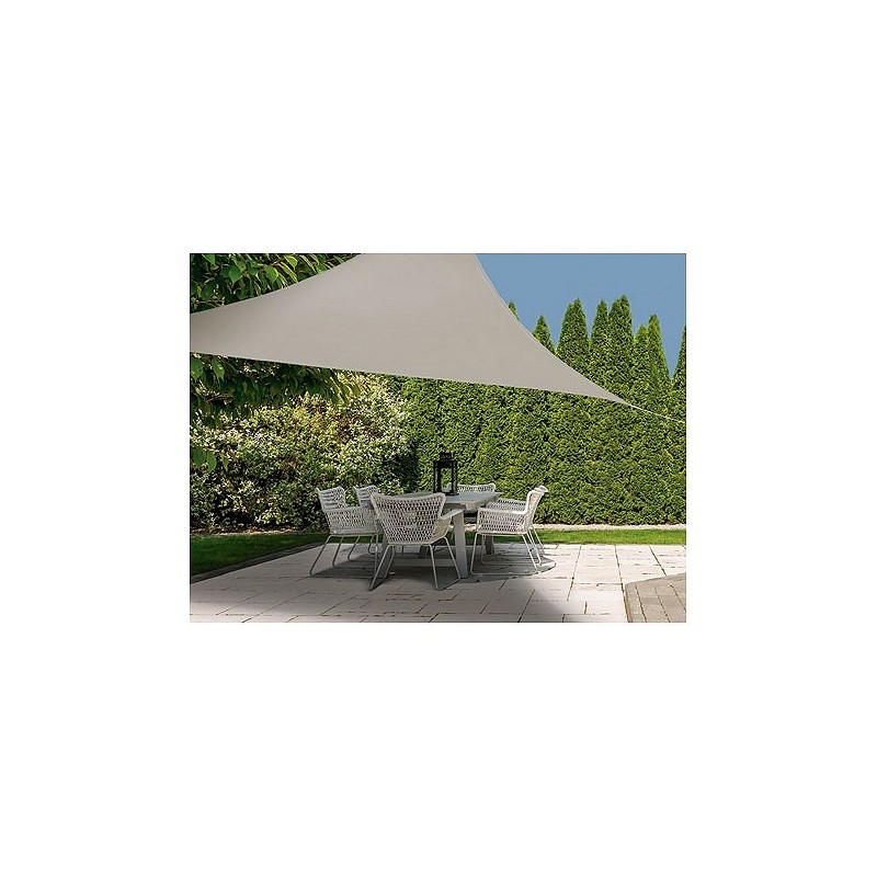 Compra Toldo vela sombreo triangular poliester 3,6x3,6x3,6 m arena C46400280 al mejor precio