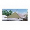 Compra Toldo vela sombreo triangular polietileno 3,6 x 3,6 x 3,6 m tierra NATUUR NT115119 al mejor precio