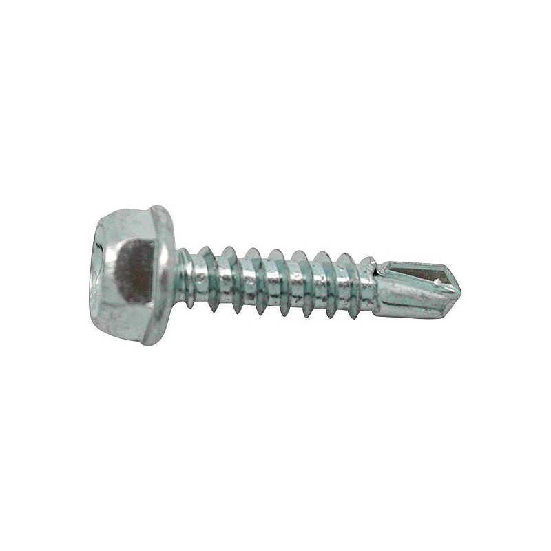 Compra Tornillo autotaladrante cabeza hexagonal 12 uds 3,5 x 13 mm FER 27775 al mejor precio