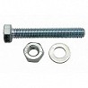 Compra Tornillo cabeza cilindrica+tuerca+arandela 9 uds m-4 x 30 mm FER 28957 al mejor precio