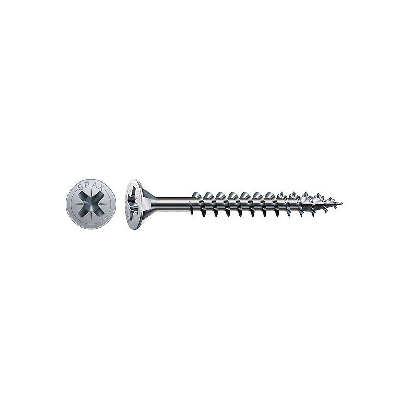 Compra TORNILLO MADERA CABEZA PLANA POZI WIROX 3 X 12 30 UNID SPAX 4081010300121 al mejor precio