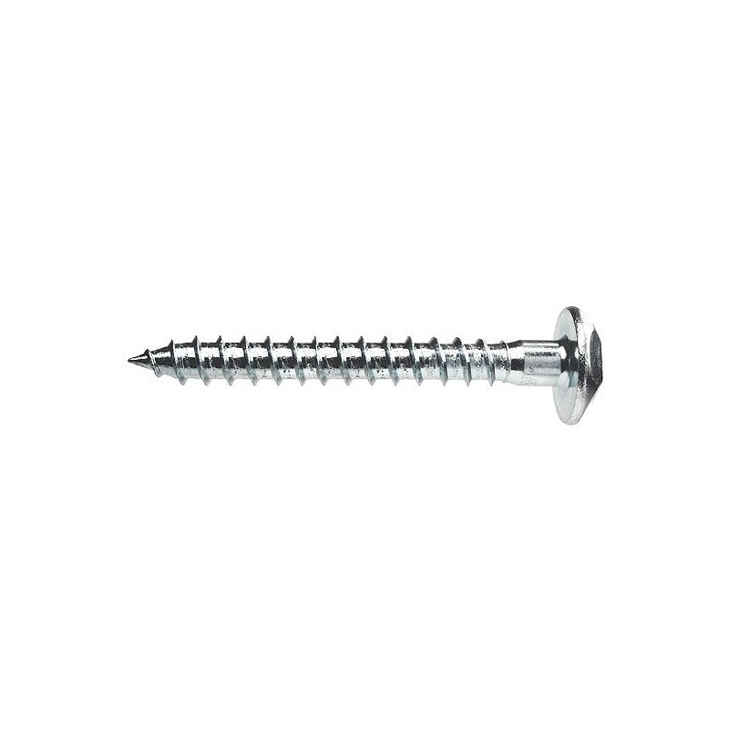 Compra Tornillo madera inviolable torx cincado 7 x 70 4 uds INDEX BZINVZ7070 al mejor precio