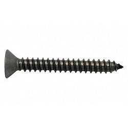 Compra Tornillo rosca chapa cabeza plana inox 10 unidades 3,5x16 mm FER 29741 al mejor precio