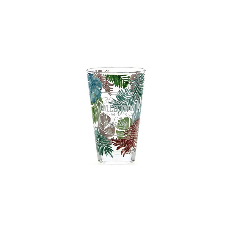 Compra Vaso alto decorado pack 3u 31 cl - hawaii M82270 al mejor precio