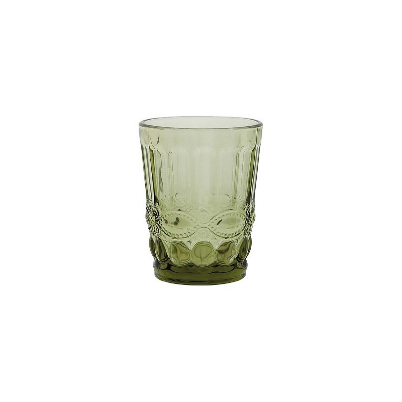 Compra Vaso grabado ritual rustico 26 cl verde NON 7909002 al mejor precio