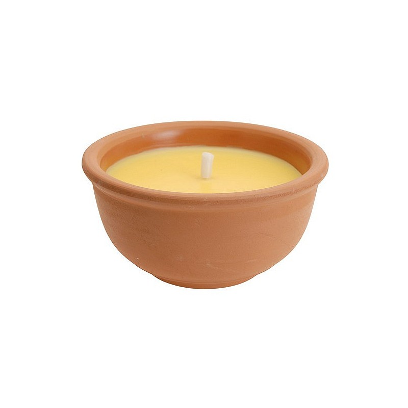 Compra Vela citronela bol terracota ø13x6.5 cm CC5000050 al mejor precio