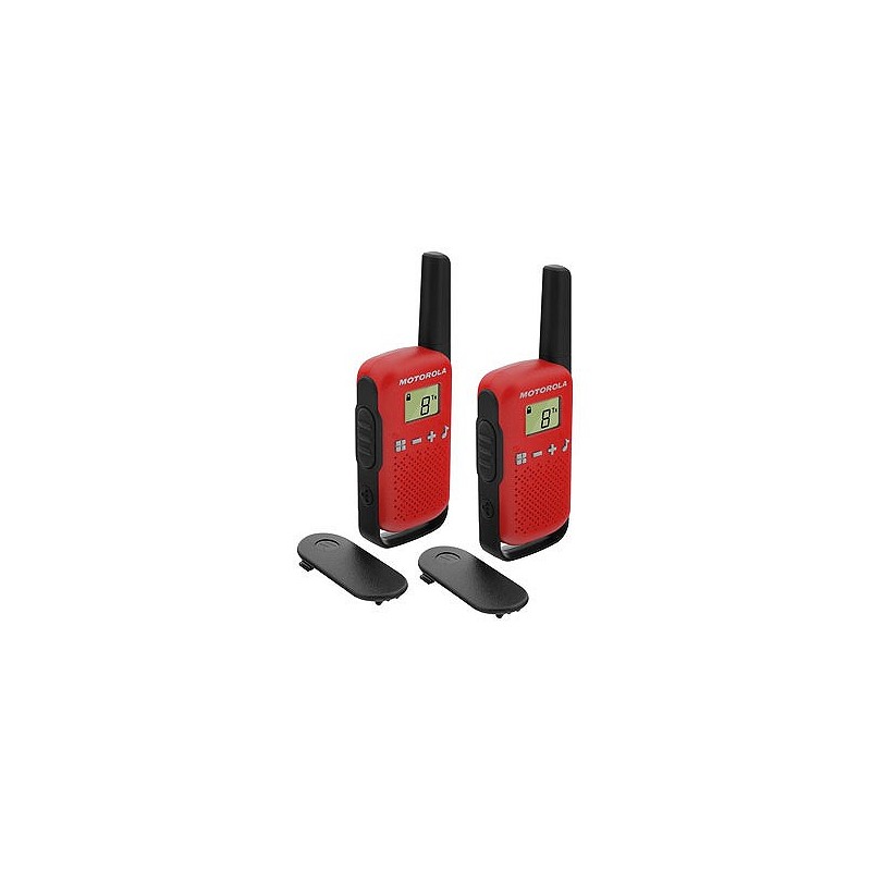 Compra Walkie talkie t42 red pack MOTOROLA T42 RED PACK al mejor precio