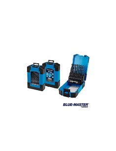Compra Broca metal standard cilindrica hss din338 juego 1 a 10 mm 19 unidades BLUE-MASTER P6010 al mejor precio