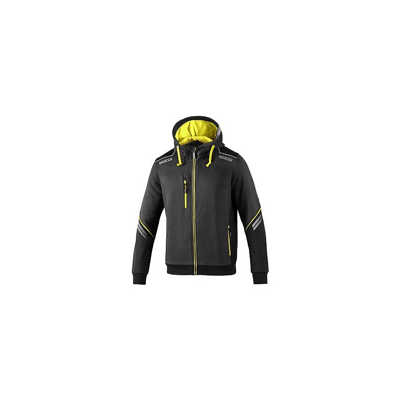 Compra SUDADERA TECNICA GRIS / AMARILLO FLUOR TALLA S SPARCO 02414GSGF1S al mejor precio