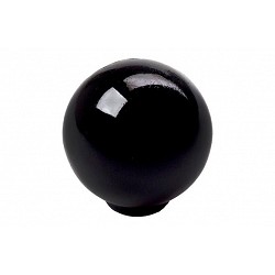 Pomo Mueble Bola Negro...