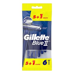 Maquinillas de afeitar gillette blue ii fija pack 5+1