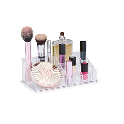 Organizador cosméticos, 2 colores, 17 compartimentos. touch of beauty