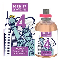 Eau de toilette pier 17 new york 4 100ml señora