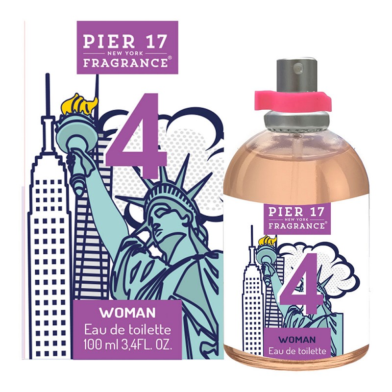 Eau de toilette pier 17 new york 4 100ml señora