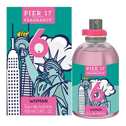 Eau de toilette pier 17 new york 6 100ml señora