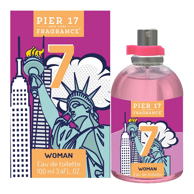 Eau de toilette pier 17 new york 7 100ml señora