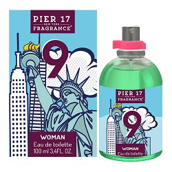 Eau de toilette pier 17 new york 9 100ml señora