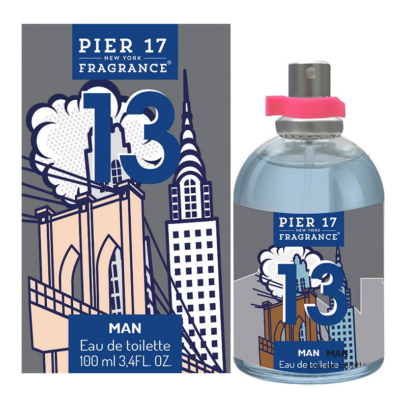 Eau de toilette pier 17 new york 13 100ml caballero