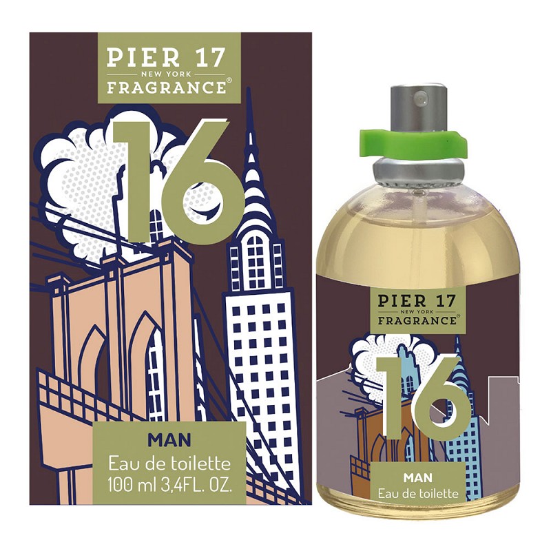 Eau de toilette pier 17 new york 16 100ml caballero