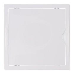 Tapa de registro cuadrada empotrable abs 20x20cm blanca