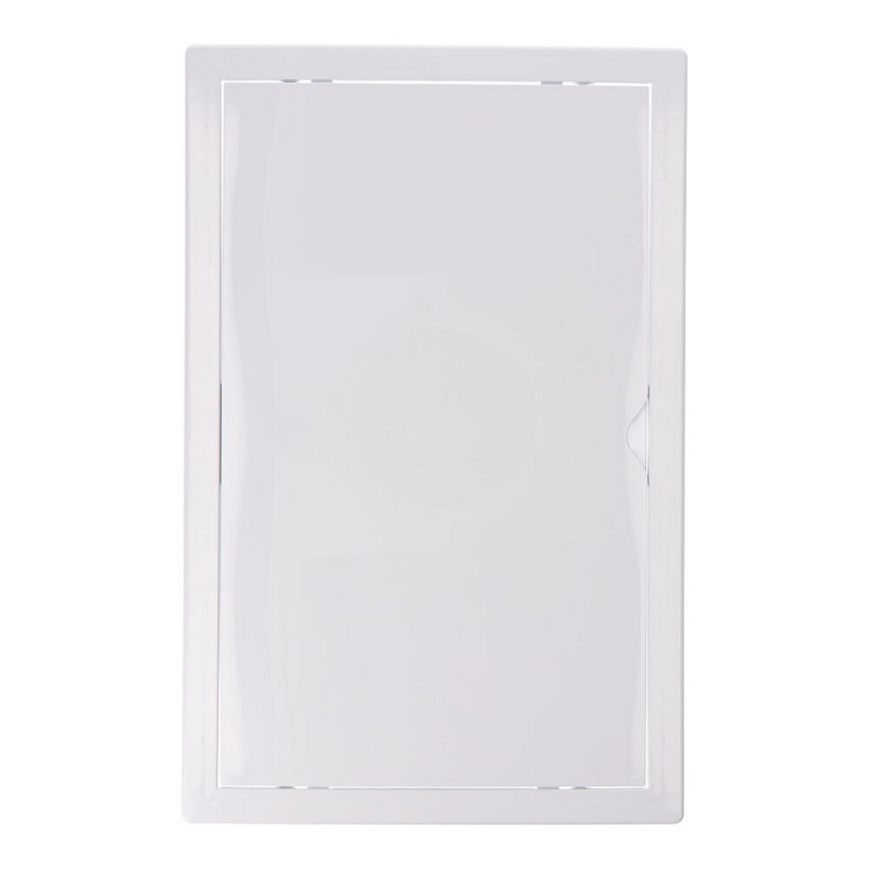 Tapa de registro rectangular empotrable abs 25x40cm blanca