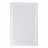 Tapa de registro rectangular empotrable abs 25x40cm blanca