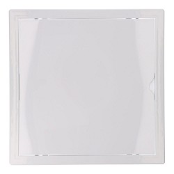 Tapa de registro cuadrada empotrable abs 30x30cm blanca