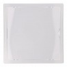 Tapa de registro cuadrada empotrable abs 30x30cm blanca