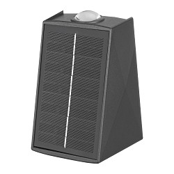 Aplique solar led 100lm 2w 3.000k