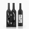 Estuche de vino con forma de botella v0100451 innovagoods