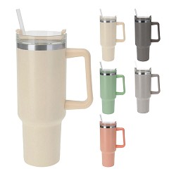 Taza termo de viaje 1200 ml colores variados