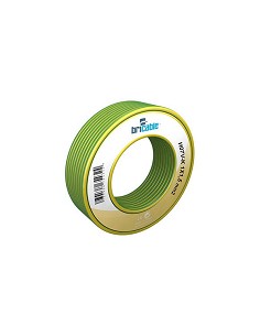Compra Cable unipolar flexible 1 x 1,5 mm amarillo-verde 5 m BRICABLE 131V001MRBR005 al mejor precio