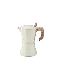 Compra Cafetera aluminio induccion petra crema 6 tazas OROLEY 215090304 al mejor precio