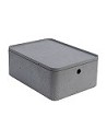 Compra Caja beton cube l gris cemento 8,5 l CURVER 243401 al mejor precio