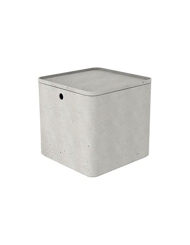 Compra Caja beton cube xs gris cemento 3 l CURVER 243398 al mejor precio
