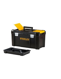 Compra Caja herramientas abs negro 1 bandeja essential 482 x 254 x 250 mm STANLEY STST1-75521 al mejor precio