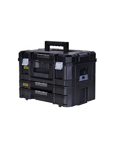 Compra Caja herramientas abs negro modular 330 x 440 x 330 mm 2 compartimientos STANLEY FMST1-71981 al mejor precio