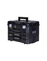 Compra Caja herramientas abs negro modular 330 x 440 x 330 mm 2 compartimientos STANLEY FMST1-71981 al mejor precio