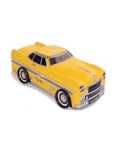 Caja metalica taxi amarillo...