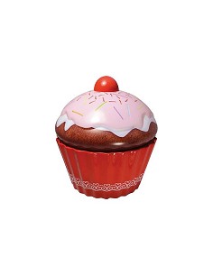 Compra Caja metalica cupcake grande rosa SC110526 al mejor precio