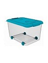 Compra Caja multi-box con ruedas azul 70 l PLASTIKEN 11004AZUL al mejor precio