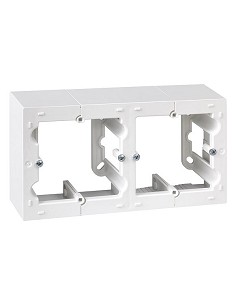 Compra Caja superficie 2 elementos blanco serie 10 SIMON F1090752030 al mejor precio