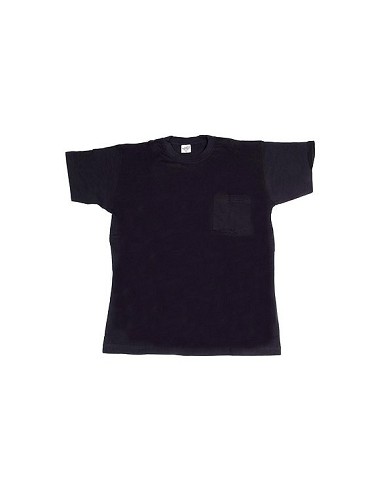 Compra Camiseta algodon 140 gr con bolsillo azul talla m JUBA 634/M al mejor precio